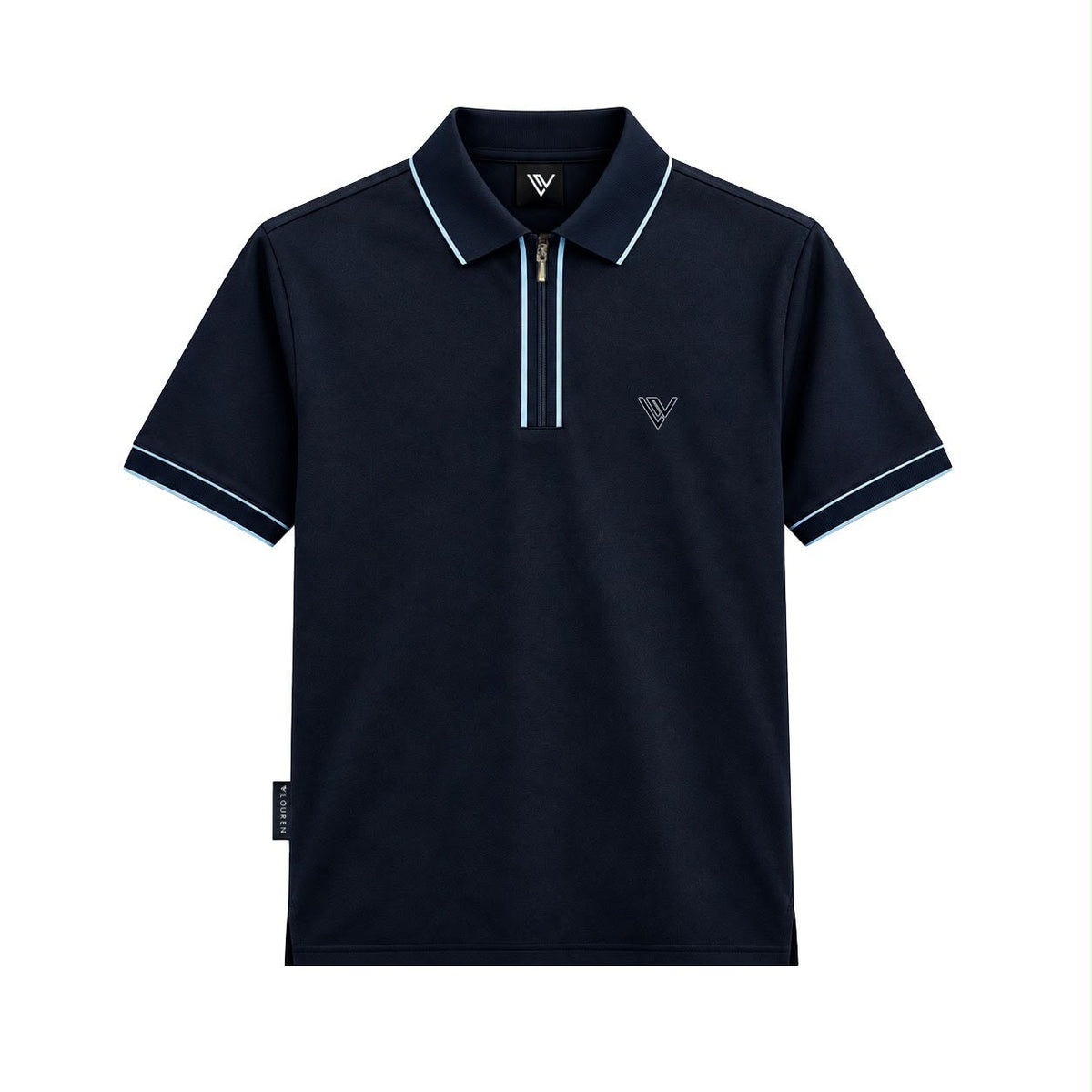 LRN POLO NAVY & LIGHT BLUE