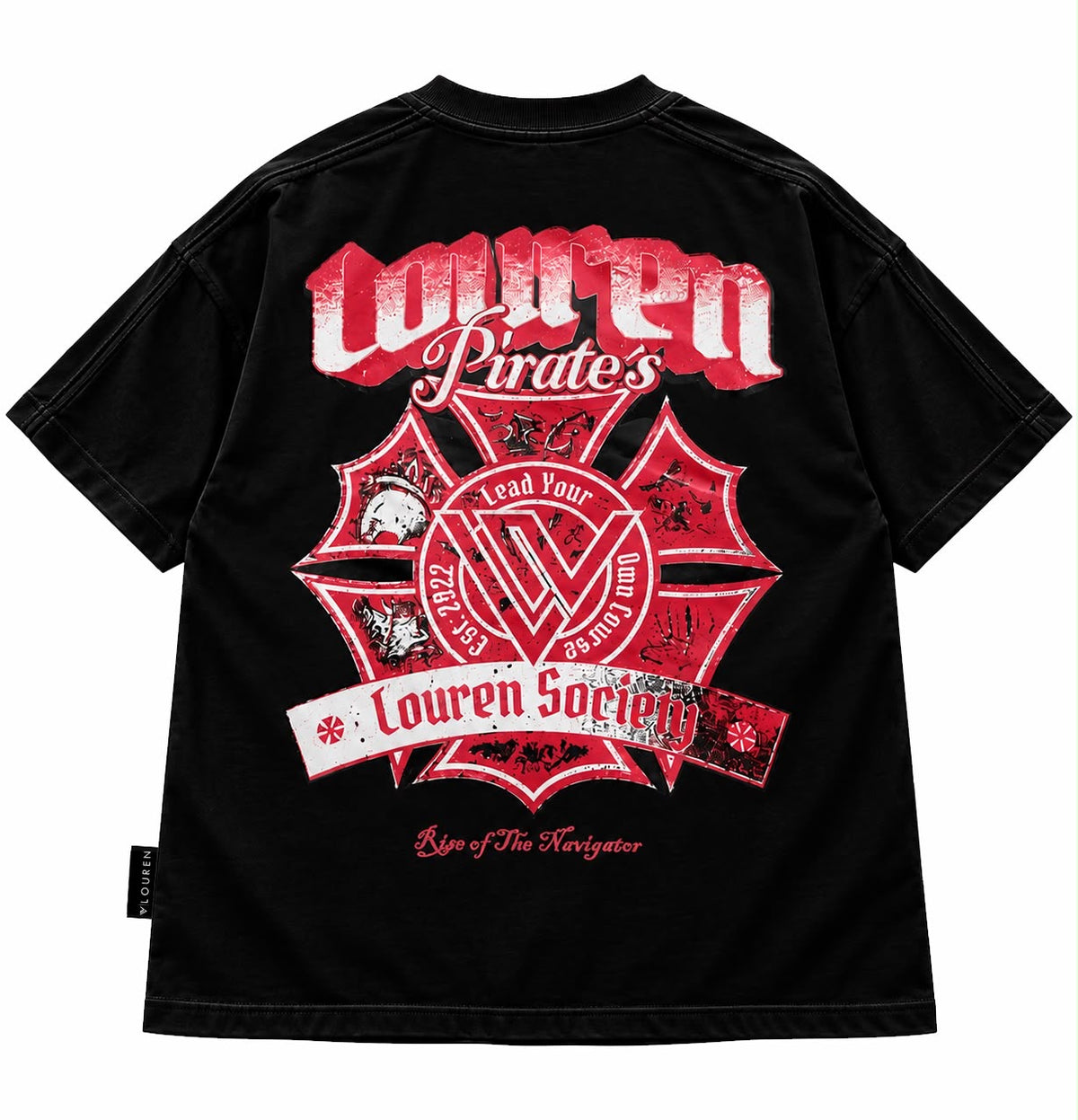 RED | LRN PIRATES BLACK