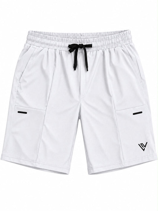 LRN SPORTS | WHITE SHORTS