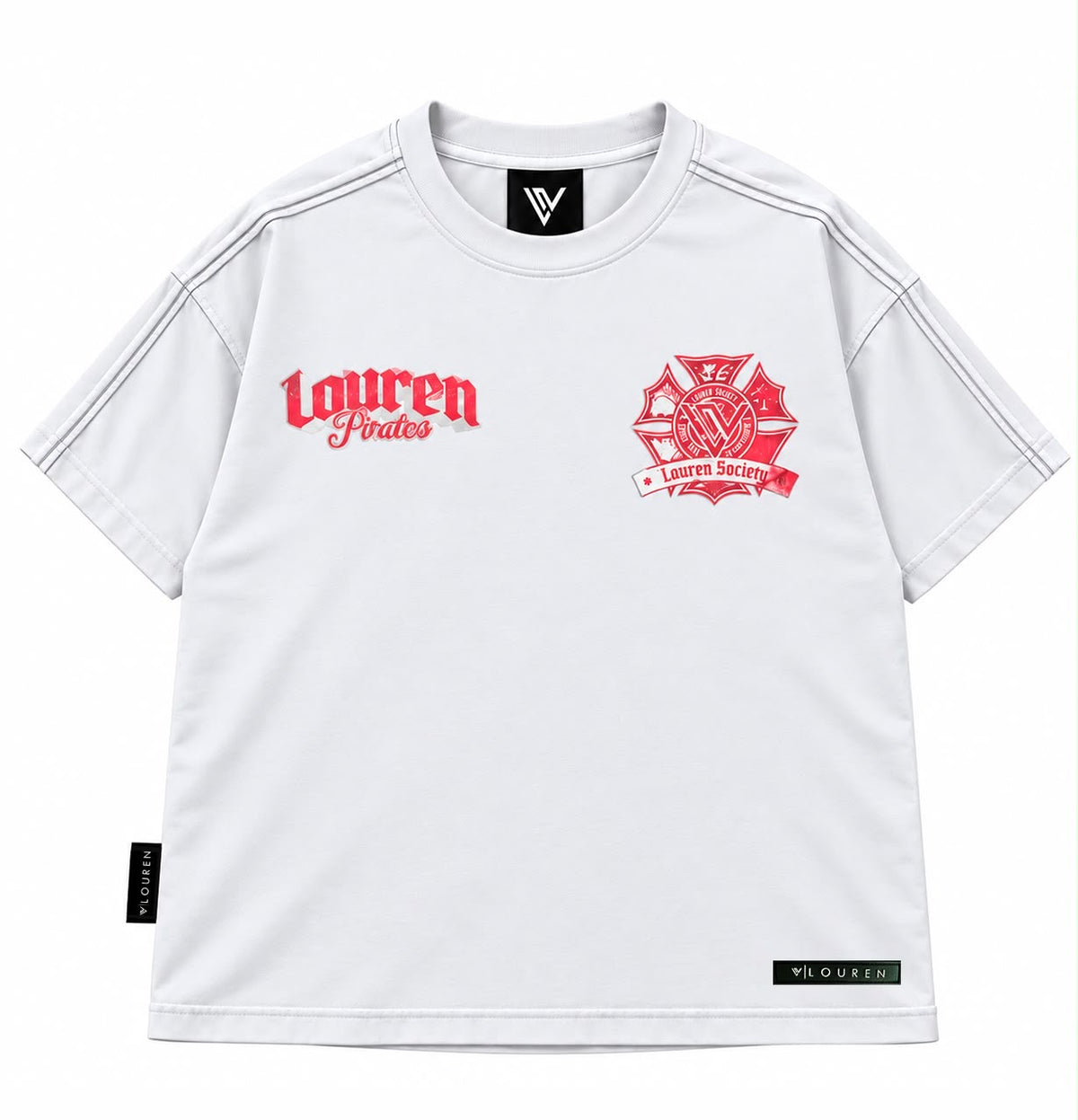 RED | LRN PIRATES WHITE
